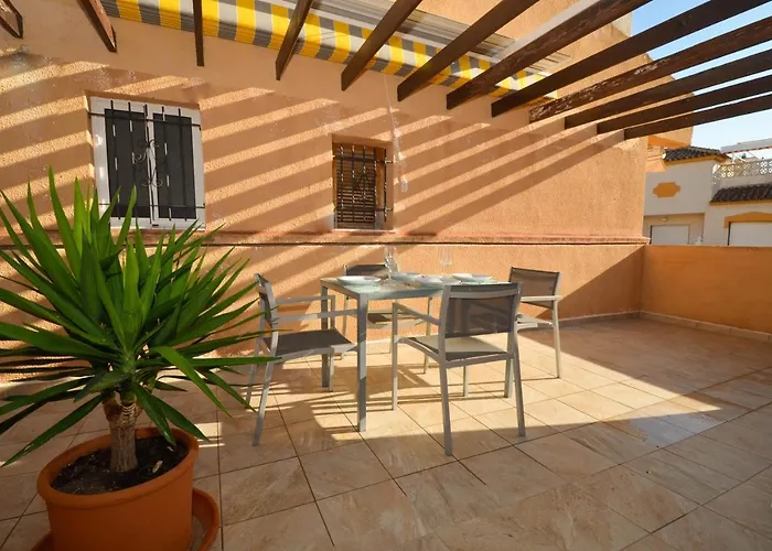 Punta Prima Pleasure With Private Parking In A Gated Community Close To The